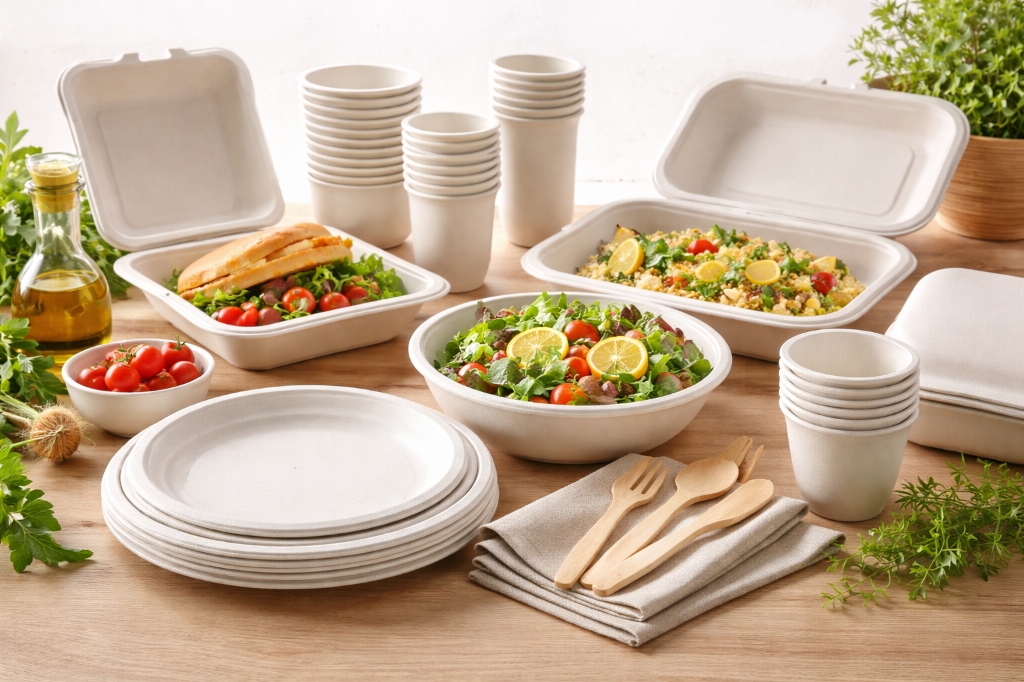 How Bagasse Tableware Manufacturers Are Changing Global Food Packaging