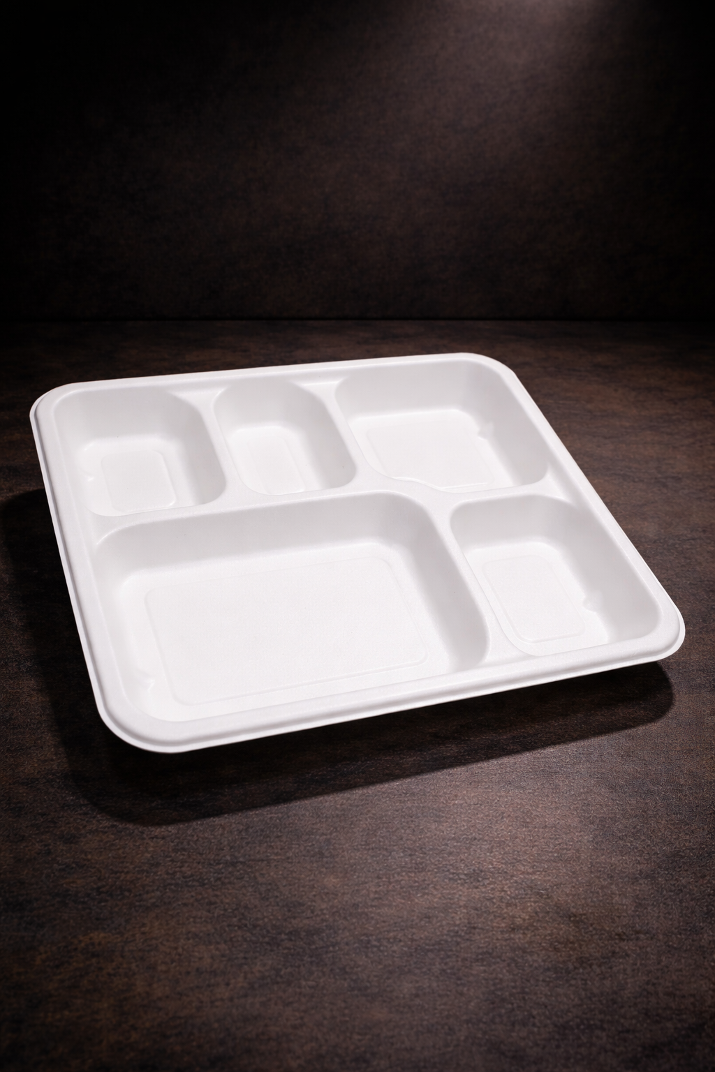 5-Compartment Plate