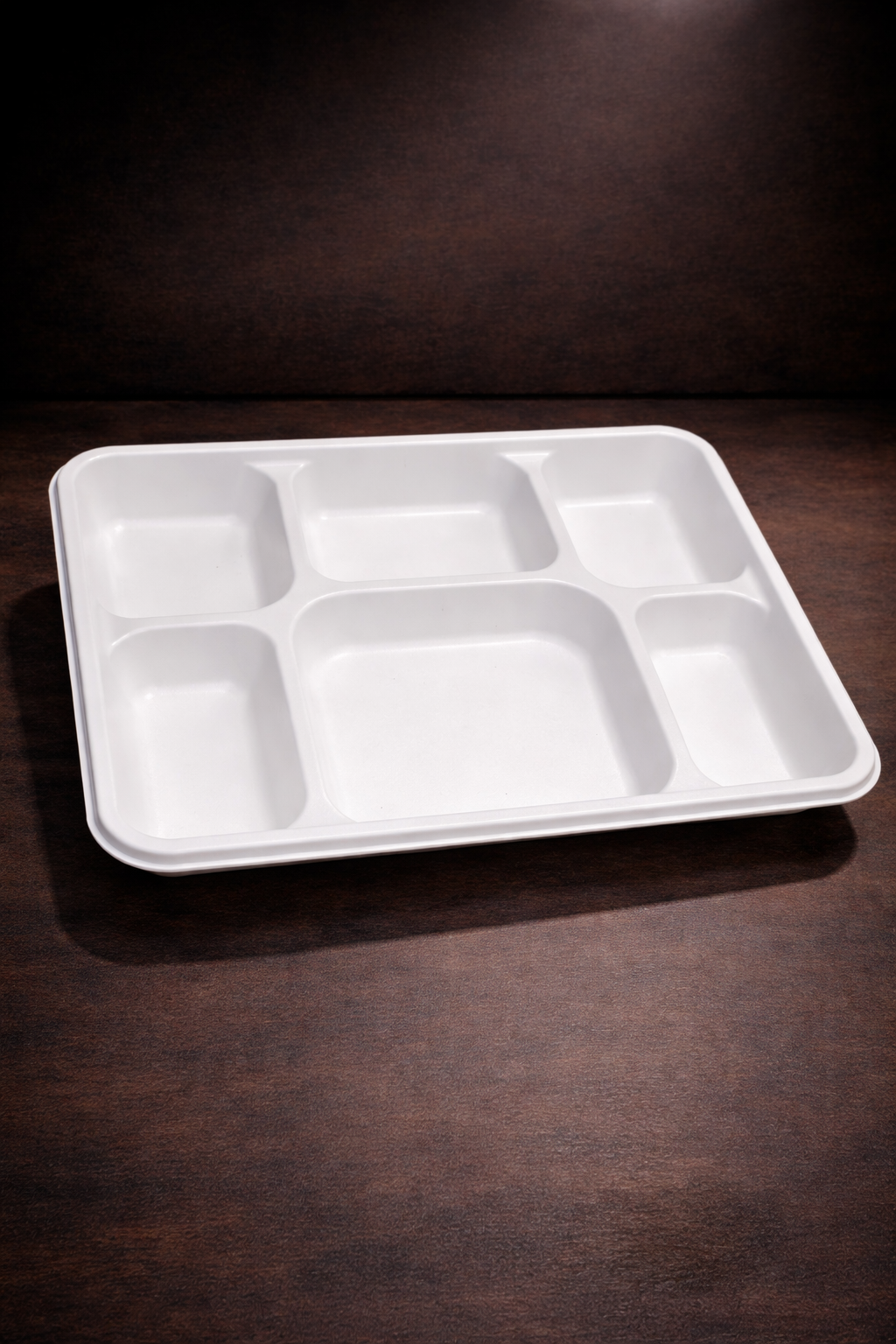 6-Compartment Plate